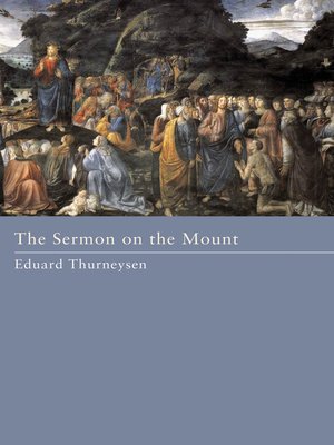 cover image of The Sermon on the Mount